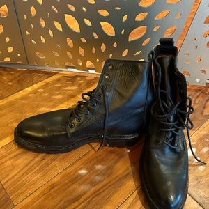 Frye combat boots